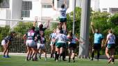 Partido Jaén Rugby Femenino contra el CR Málaga.