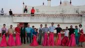 TOROS . Participantes en la actividad que supuso el regreso de la Escuela Taurina.