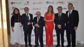 María Eloísa Ramírez, Manuel Rubio, Luis Berges, Cristina Delgado, Jacobo Berges y José Ángel Mesa. / F. Gaitán / Diario JAÉN