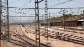 FERROVIARIO. Fotografía de archivo de vías de tren a su paso por la Estación Linares-Baeza.