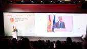 El Rey, en la entrega de premios de la octava edición. / Europa Press. 