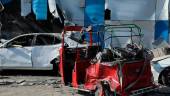Vehículos destruidos por un atentado en Mogadiscio. / Hassan Bashi / Xinhua News / ContactoPhoto / Archivo Europa Press. 