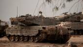 Un tanque israelí, en la frontera con Gaza. / Gaby Schuetze / Contacto / Europa Press.