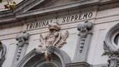Detalle de la fachada del Tribunal Supremo. / Europa Press.