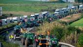 Tractores y agricultores cortan la A-4 en Carmona. / Francisco J. Olmo / Europa Press.