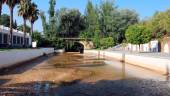 DECADENCIA. Aspecto actual del Charco del Aguascebas, en el casco urbano de Mogón.