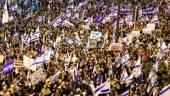 Una de las protestas contra la reforma de Netanyahu. / Europa Press.