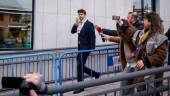 El exfutbolista del FC Barcelona y empresario Gerard Piqué sale tras declarar en el Juzgado de Primera Instancia e Instrucción Número 4 de Majadahonda. / A. Pérez Meca / Europa Press. 