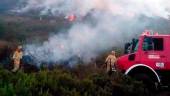 Bomberos del Gobierno de Cantabria.