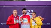 CAMPEÓN. Alberto González, en el podio del Europeo Sub-23.