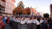 FERVOR. Procesión de la Virgen de la Victoria por las calles marteñas el pasado 2019.