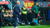 De la Fuente da instrucciones durante el partido ante Escocia, este martes. / Joaquín Corchero / AFP7 / Europa Press.