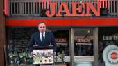 Eleuterio Muñoz González se dirige al público en la apertura de los Jiennenses del Año. / Juande Ortiz.