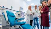 Visita de la delegada territorial de la Consejería de Sanidad en Jaén, Elena González, al Hospital Universitario de Jaén. / Junta de Andalucía.