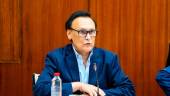 José Carlos Gómez Villamandos, en la comisión universitaria del 15 de julio de 2025. / Joaquín Corchero / Parlamento de Andalucía. 