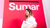 La secretaria de Organización de Sumar, Lara Hernández. / Carlos Luján / Europa Press. 