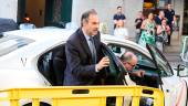 Ábalos, a su llegada al Tribunal Supremo, a 23 de junio de 2025. / Jesús Hellín / Europa Press.
