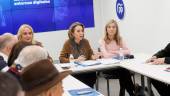 Imagen de archivo de la vicesecretaria de Regeneración Institucional del PP, Cuca Gamarra, durante una reunión del partido en La Rioja. / Europa Press.