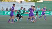 Un momento del partido entre el Real Jaén y el Quintanar. / Real Jaén. 