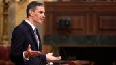 El presidente del Gobierno, Pedro Sánchez, durante una sesión de control al Gobierno, en el Congreso de los Diputados, a 12 de noviembre de 2025, en Madrid. / Eduardo Parra / Europa Press.