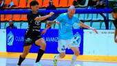 José López realiza una jugada ante el Xerez FS. / Juan Pedro Sánchez.