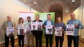 PRESENTACIÓN. Laura Berja, Manuel Lozano, Miguel Ángel Valdivia, Daniel Campos, con el resto de participantes en el acto.