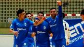 Los jugadores del Avanza Futsal celebran un gol. / Avanza Futsal.