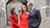 Los Reyes acompañan a la infanta Sofía en su graduación del UWC Atlantic College a 24 de mayo de 2025 en Gales (Reino Unido). 