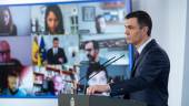 IMAGEN DE ARCHIVO. El presidente del Gobierno, Pedro Sánchez Castejón, durante una conferencia telemática.