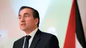 El ministro de Asuntos Exteriores, Unión Europea y Cooperación, José Manuel Albares. / Diego Radamés / Europa Press. 