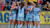 Las jugadoras celebran uno de sus goles ante Suecia en la Liga de Naciones. / RFEF / Archivo Europa Press.