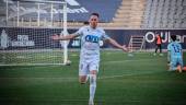 Migue García celebra un gol marcado al Martos en La Victoria. / Real Jaén.