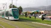 El tranvía de Jaén, circulando en pruebas, en una imagen de archivo. / Junta de Andalucía.