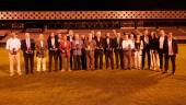 Representantes institucionales y figuras del deporte en la primera Gala Provincial del Real Jaén CF.