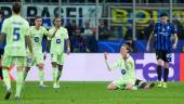 Frenkie De Jong se lamenta durante una jugada en el partido de vuelta de semifinales de Champions. / AFP7-Europa Press