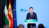 Imagen de archivo del presidente de la Junta de Andalucía, Juanma Moreno. / Rocío Ruz / Europa Press.