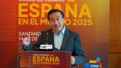 El ministro de Asuntos Exteriores, José Manuel Albares, inaugura la tercera edición del seminario España en el mundo, a 13 de julio de 2025, en Santander. / Juanma Serrano / Europa Press. 