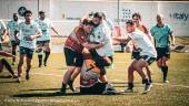 El conjunto del Jaén Rugby que compite en la Liga Regional. / Óscar Rodríguez.