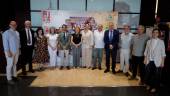 José Carlos León, Juan Espejo, Conchi Mengíbar, Blanca Aguilar, Francisco José Solano, Carmen Espín, Ana Gómez, Juanjo Díaz, Miguel Sáinz, Rafael Bonilla, Miguel Ortega y Manuela Rosa. / Jason Moyano / Diario JAÉN. 