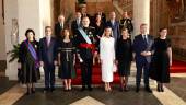 La delegación española, en la misa de inicio del pontificado de León XIV. / Casa Real.