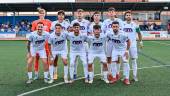 La plantilla del Real Jaén en su partido de preparación para la temporada frente al Yugo UD Socuéllamos CF. / Real Jaén. 