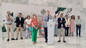 Rueda de prensa ofrecida por el rector, junto a todo el Equipo de Dirección de la UJA, el pasado 2 de julio. / Universidad de Jaén. 