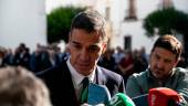 Pedro Sánchez, en Badajoz ayer. / Andrés Rodríguez / Europa Press.