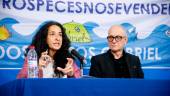 La madre del niño Gabiel Cruz, Patricia Ramírez, durante la rueda de prensa./ Marian León / Europa Press. 