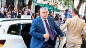 Santos Cerdán, a su llegada a declarar en el Tribunal Supremo. / Jesús Hellín / Europa Press.