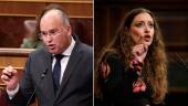 Miguel Tellado y Ester Muñoz, en el Congreso de los Diputados. / Europa Press.