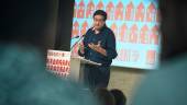  Óscar López, clausura la jornada “La vivienda en Europa y en Madrid. Quinto pilar del Estado del bienestar”. / Fernando Sánchez / Europa Press.