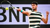 Carlos Alcaraz durante las semifinales de Roland Garros. / Matthieu Mirville. 