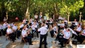 Imagen de archivo de un concierto de la Banda Municipal de Música de Jaén. / Ayuntamiento de Jaén. 