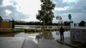El río Guadalete a su paso por la barriada de la Corta, a 30 de enero de 2026 en Jerez de la Frontera, Cádiz. / Francisco J. Olmo / Europa Press.